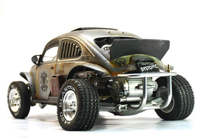 Tamiya Sand Scorcher 1/10 Custom Painted Body – Finished with Driver Figure (DYSTOPIC)