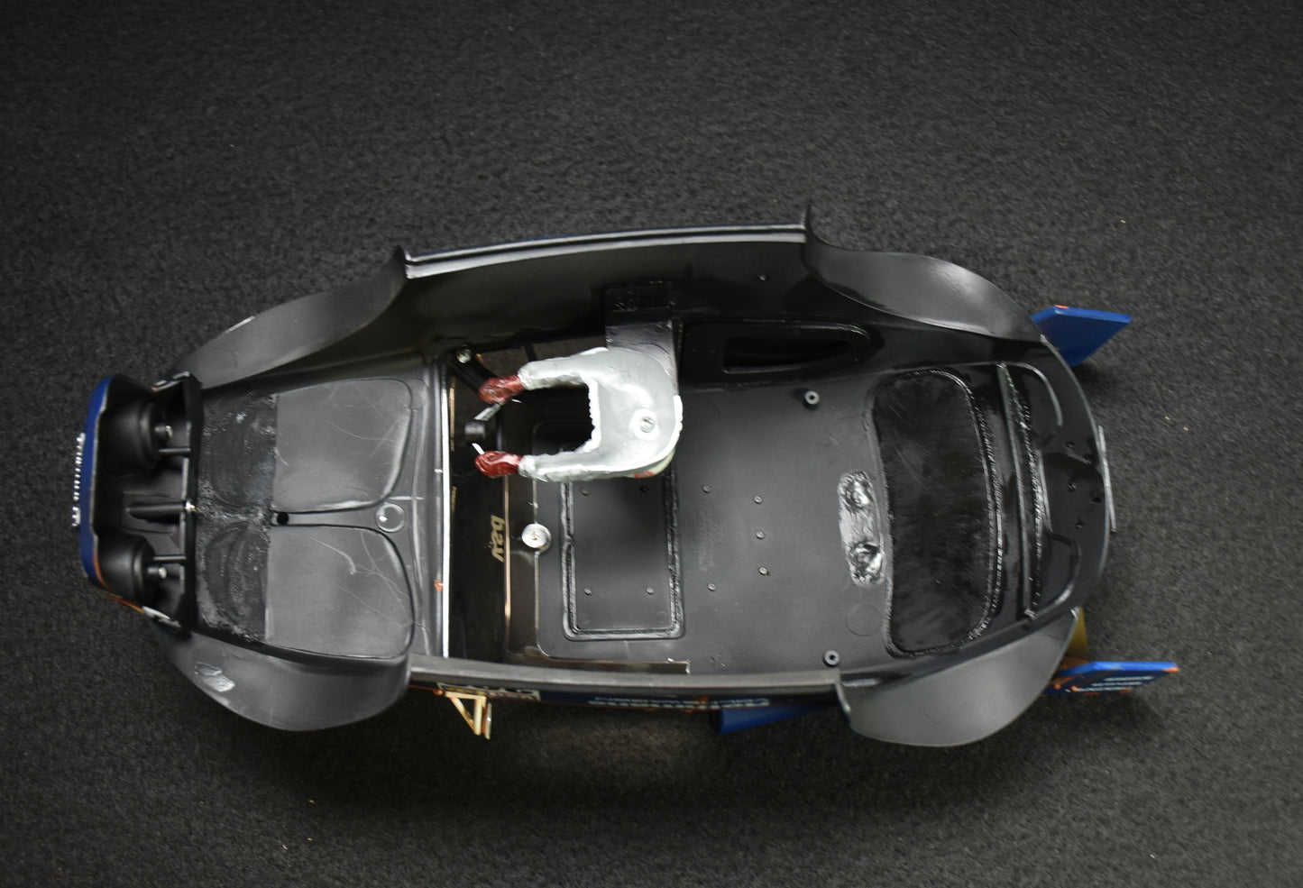 Tamiya BLITZER BEETLE 1/10 Custom Painted Body – Finished with Driver Figure (DAKAR ROTHMANS)