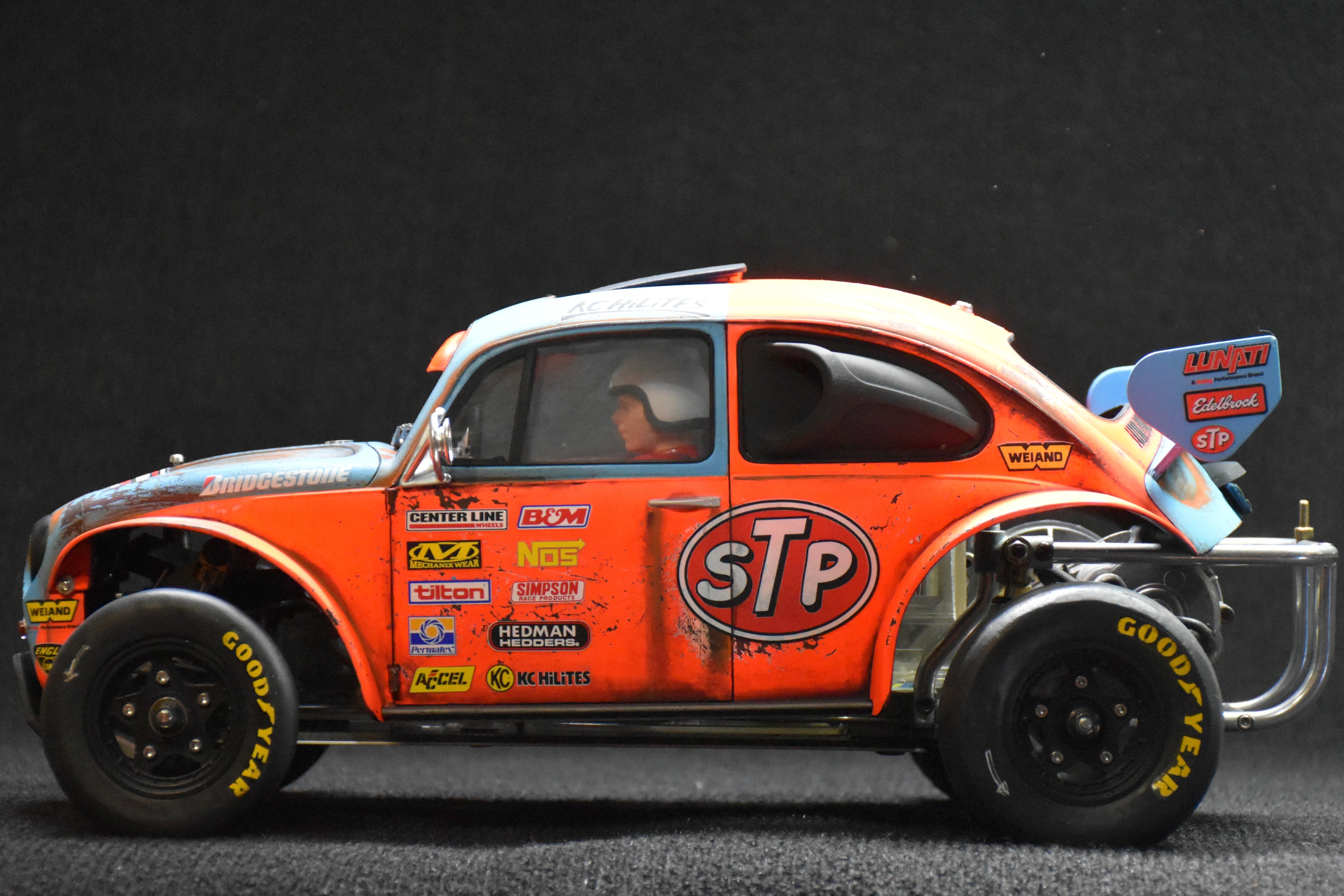 Tamiya Sand Scorcher 1/10 Custom Painted Body – Finished with