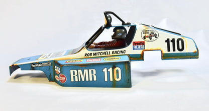 Tamiya BUGGY CHAMP 1/10 Custom Painted Body – Finished with Driver Figure