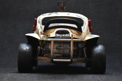 Tamiya Sand Scorcher 1/10 Custom Painted Body – Finished with Driver Figure (DYSTOPIC) - BOLIM RC CUSTOMS