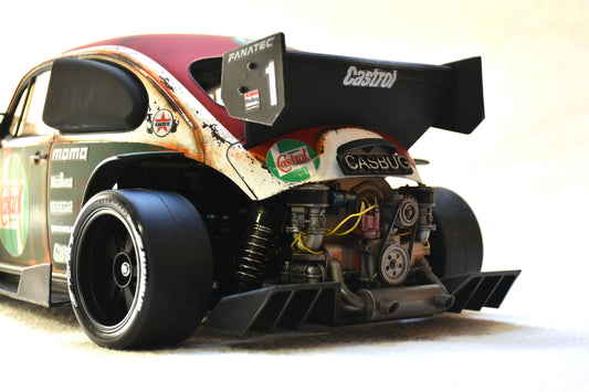 Tamiya Custom Built STREET Blitzer Beetle (CASTROL) – 1/10 RC (Tamiya BT-01 Chassis)