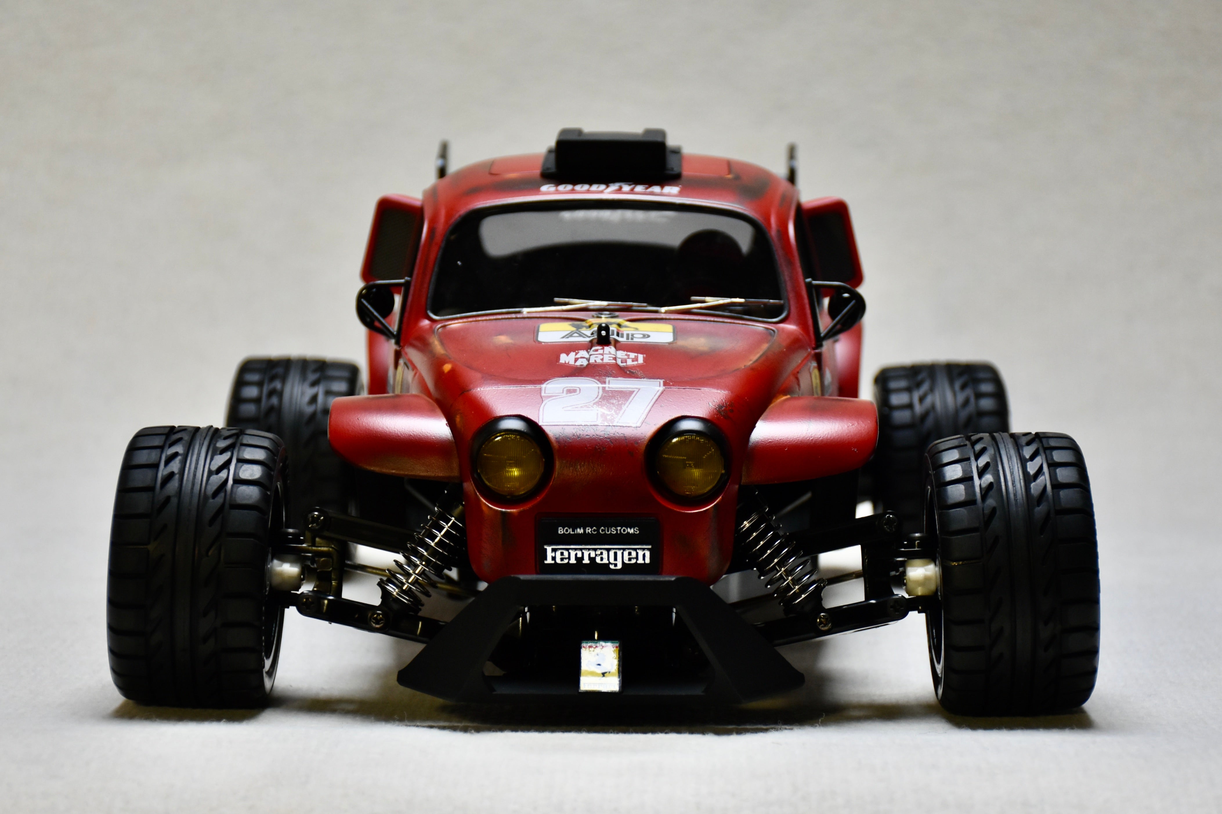 FERRAGEN - Custom-Built Tamiya Blitzer Beetle – Ferrari 643 theme