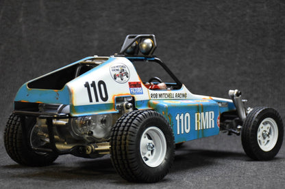 Tamiya BUGGY CHAMP 1/10 Custom Painted Body – Finished with Driver Figure