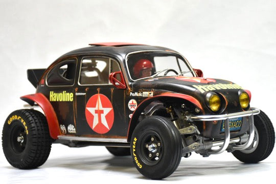 Tamiya Sand Scorcher 1/10 Custom Painted Body – Finished with Driver Figure (BUGXACO)