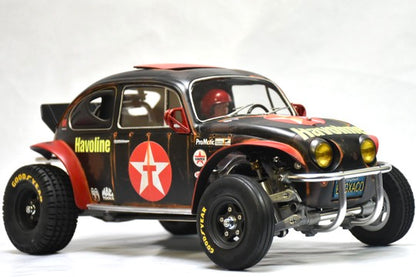 Tamiya Sand Scorcher 1/10 Custom Painted Body – Finished with Driver Figure (BUGXACO)