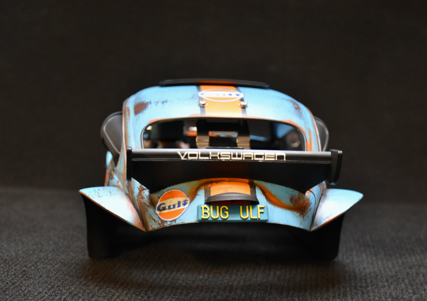 Tamiya Sand Scorcher 1/10 Custom Painted Body – Finished with Driver Figure (BUGULF)