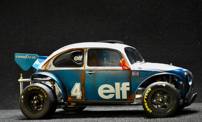 Tamiya Sand Scorcher 1/10 Custom Painted Body – Finished with Driver Figure (Tyrrell p34 tribute)