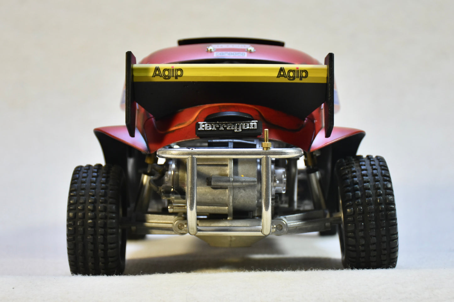 Tamiya Sand Scorcher 1/10 Custom Painted Body – Finished with Driver Figure (Ferragen2) - BOLIM RC CUSTOMS