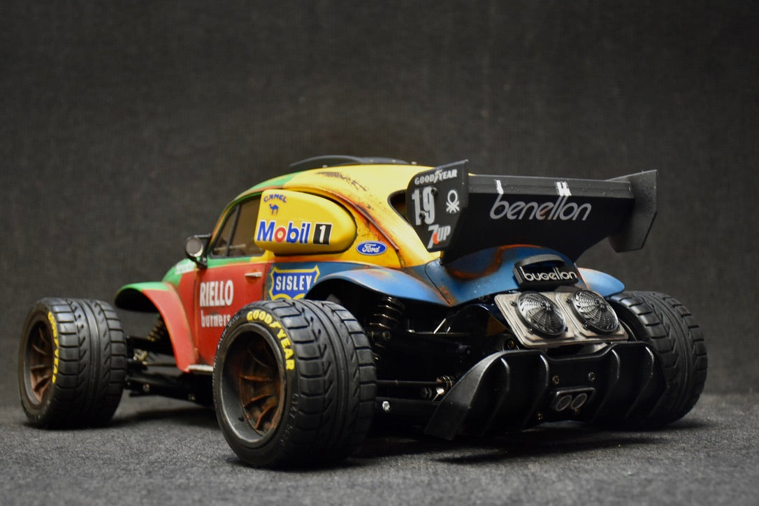 Tamiya Blitzer Beetle 1/10 REAR Diffuser (BUGETTON)  – Custom Resin Part (by Bolim RC Customs)