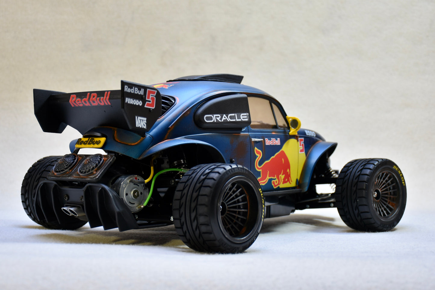 REDBUG 3  - Custom-Built Tamiya Blitzer Beetle – 1/10 RC Buggy (RED BULL LIVERY)