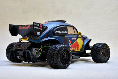 REDBUG 3  - Custom-Built Tamiya Blitzer Beetle – 1/10 RC Buggy (RED BULL LIVERY)