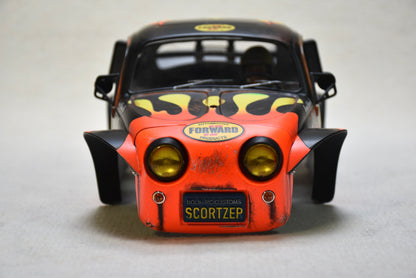 Tamiya Sand Scorcher 1/10 Custom Painted Body – Finished with Driver Figure (SCORTZER) - BOLIM RC CUSTOMS