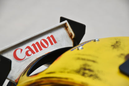 Carrosserie personnalisée peinte Tamiya Sand Scorcher 1/10 – Finition avec figurine de pilote (BUGANON)