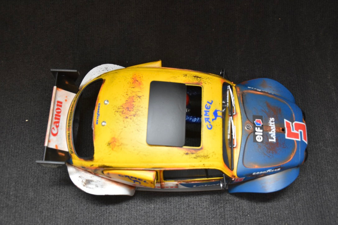 Tamiya Sand Scorcher 1/10 Custom Painted Body – Finished with Driver Figure (BUGANON)