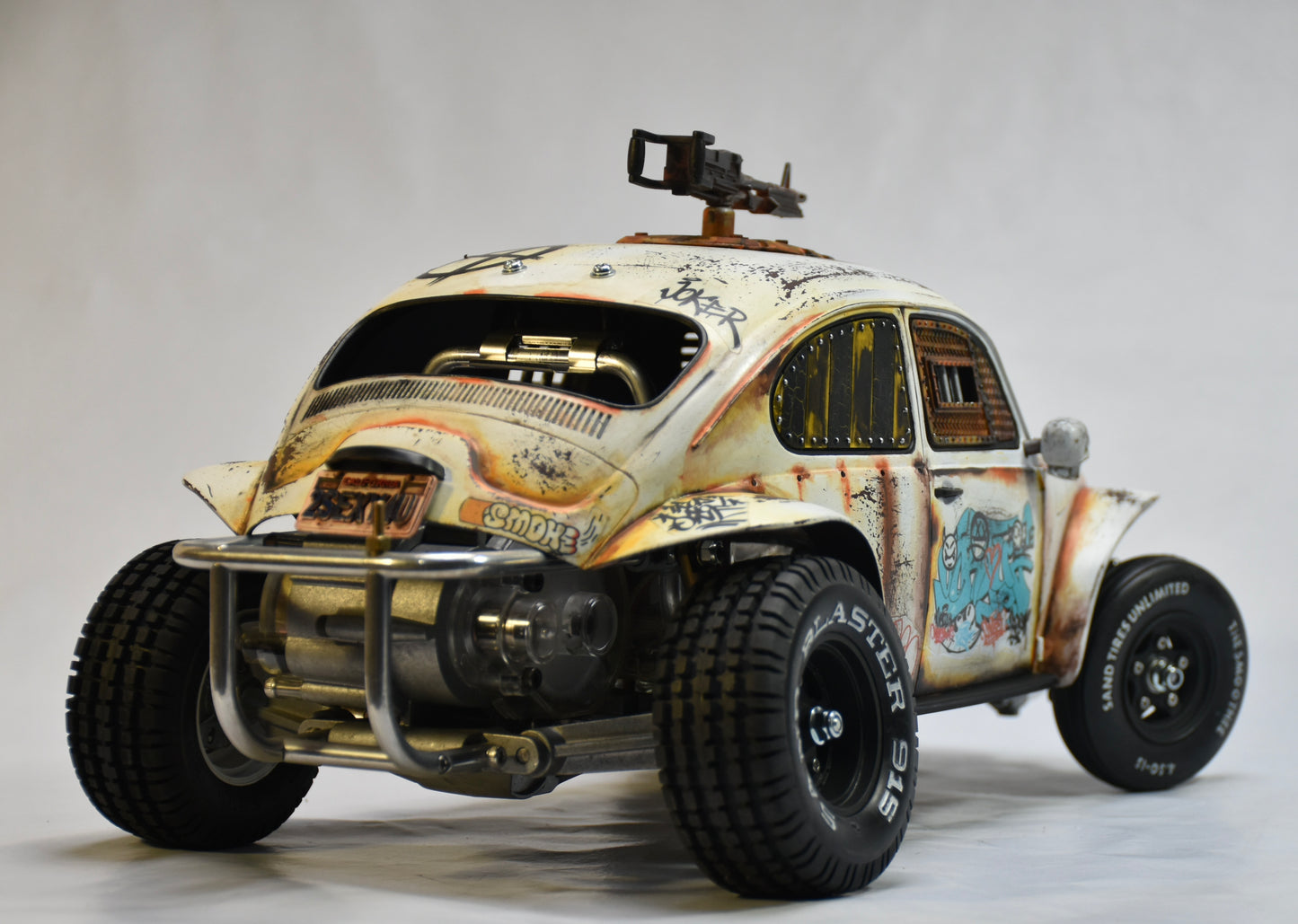 Tamiya Sand Scorcher 1/10 Custom Painted Body – Finished with Driver Figure (2SEXY4U)