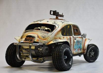 Tamiya Sand Scorcher 1/10 Custom Painted Body – Finished with Driver Figure (2SEXY4U)