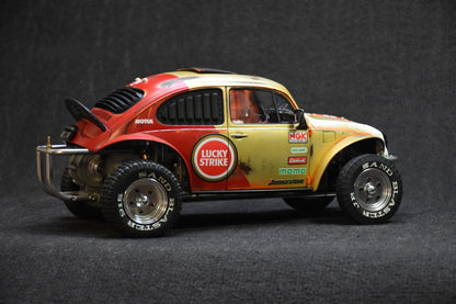 Tamiya Sand Scorcher 1/10 Custom Painted Body – Finished with Driver Figure (VOLKSTRIKE v2) - BOLIM RC CUSTOMS