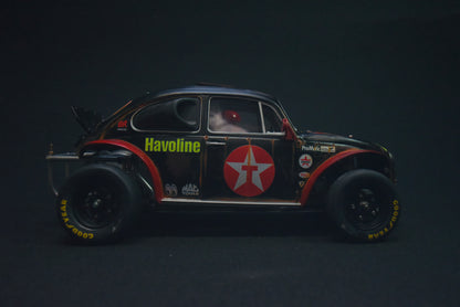 Tamiya Sand Scorcher 1/10 Custom Painted Body – Finished with Driver Figure (BUGXACO)