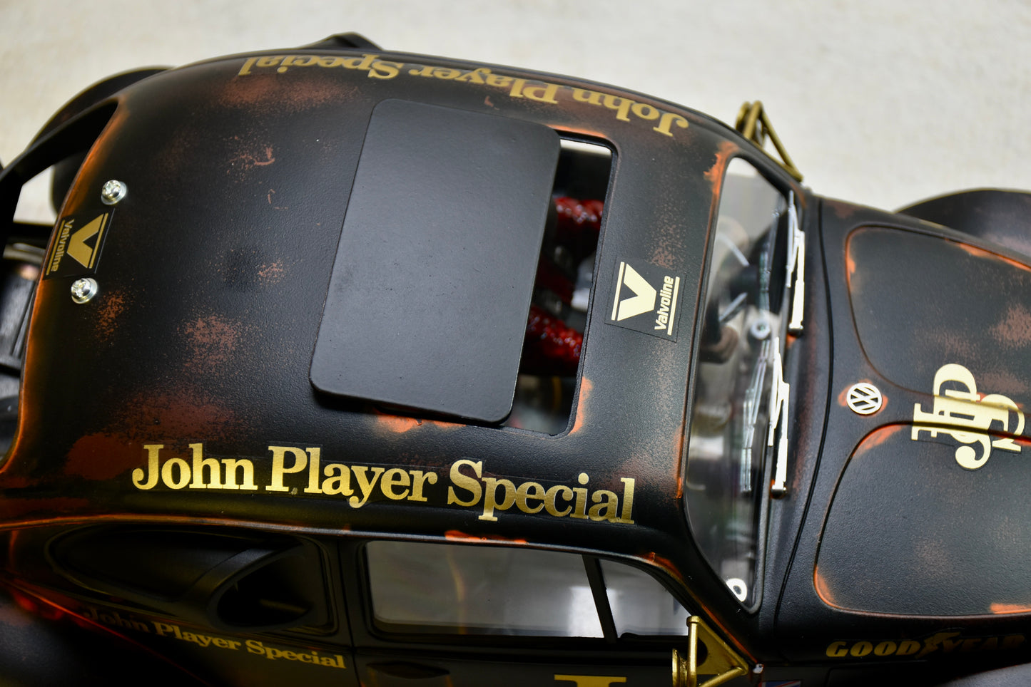 Tamiya Sand Scorcher 1/10 Custom Painted Body – Finished with Driver Figure (JPScorcher)