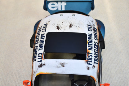 Tamiya Sand Scorcher 1/10 Custom Painted Body – Finished with Driver Figure (Tyrrell p34 tribute) - BOLIM RC CUSTOMS