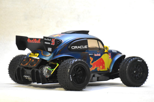 REDBUG  - Custom-Built Tamiya Blitzer Beetle – 1/10 RC Buggy (RED BULL LIVERY)