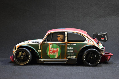 Tamiya Custom Built STREET Blitzer Beetle (CASTROL) – 1/10 RC (Tamiya BT-01 Chassis)