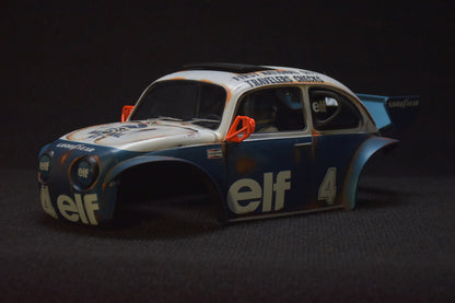 Tamiya Sand Scorcher 1/10 Custom Painted Body – Finished with Driver Figure (Tyrrell p34 tribute)