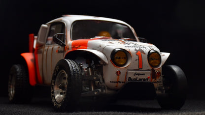 Tamiya Sand Scorcher 1/10 Custom Painted Body – Finished with Driver Figure (BUGLAREN)