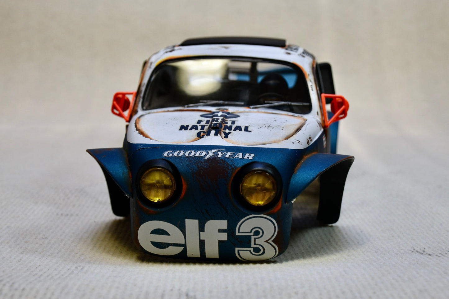 Tamiya Sand Scorcher 1/10 Custom Painted Body – Finished with Driver Figure (Tyrrell p34 tribute) - BOLIM RC CUSTOMS