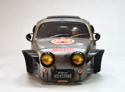 Tamiya Sand Scorcher 1/10 Custom Painted Body – Finished with Driver Figure (VOLKSTRIKE) - BOLIM RC CUSTOMS