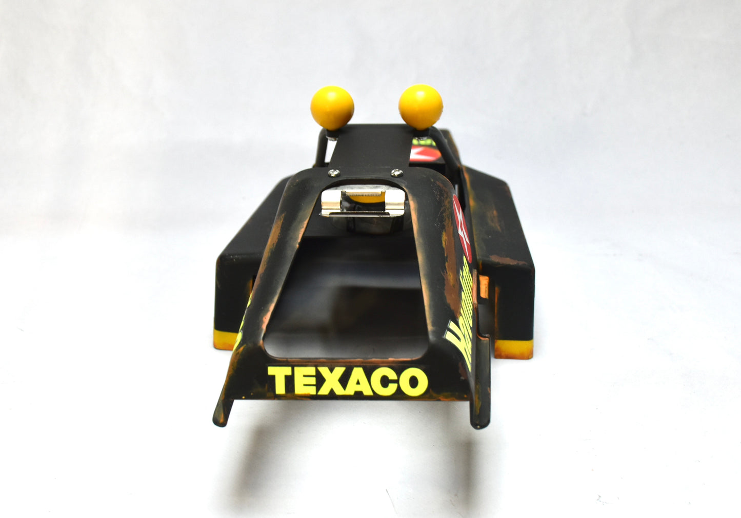 Tamiya BUGGY CHAMP 1/10 Custom Painted Body (TEXACO) – Finished with Driver Figure