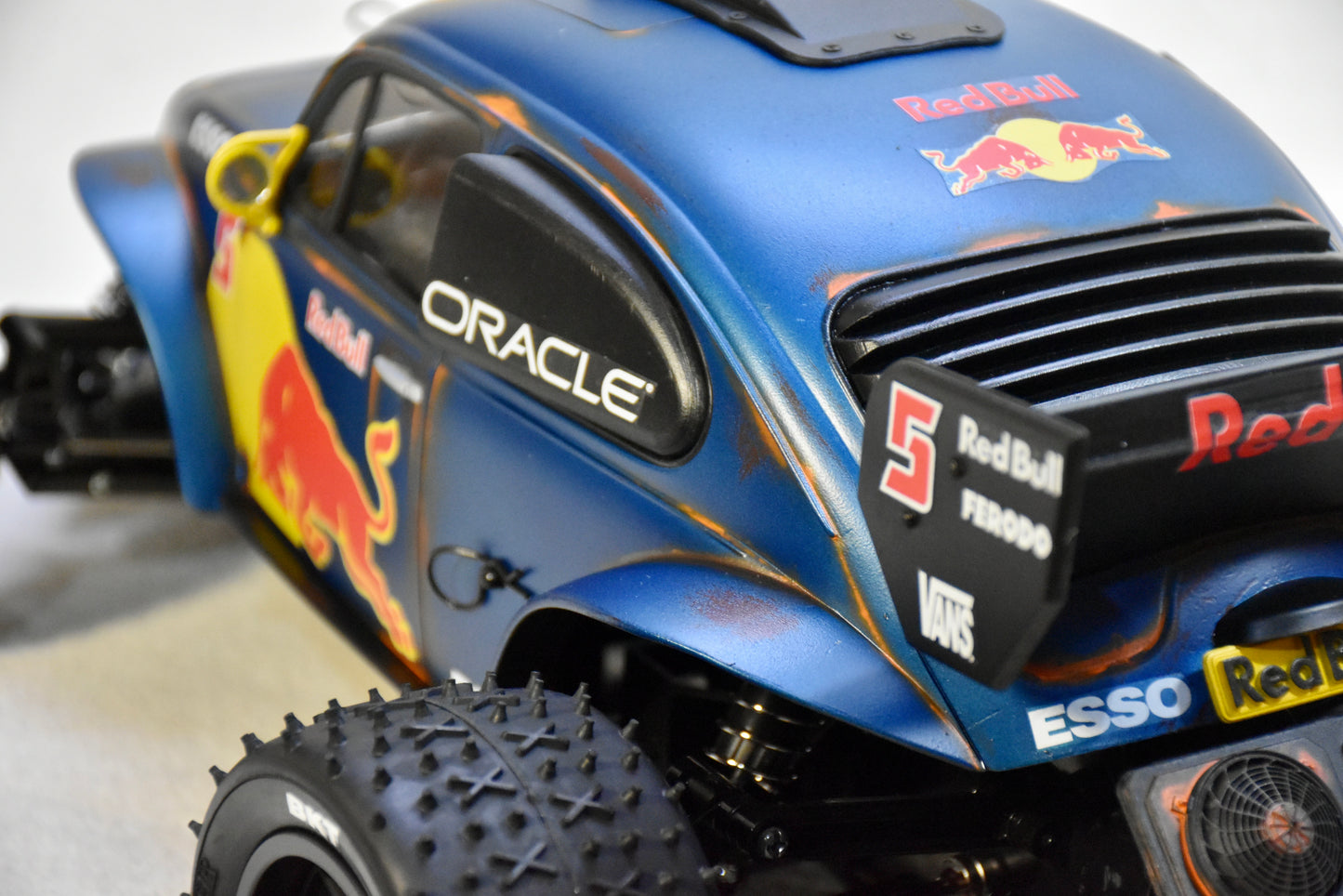 REDBUG  - Custom-Built Tamiya Blitzer Beetle – 1/10 RC Buggy (RED BULL LIVERY)
