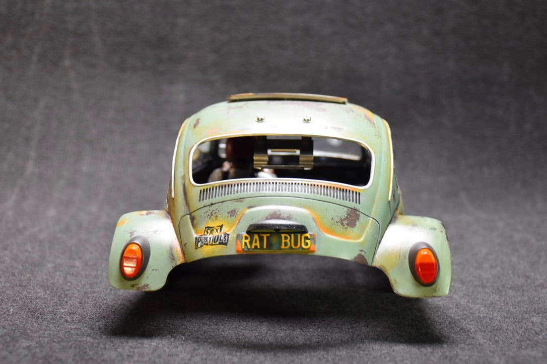 Tamiya Sand Scorcher 1/10 Custom Painted Body – Finished with Driver Figure (RAT BUG) - BOLIM RC CUSTOMS