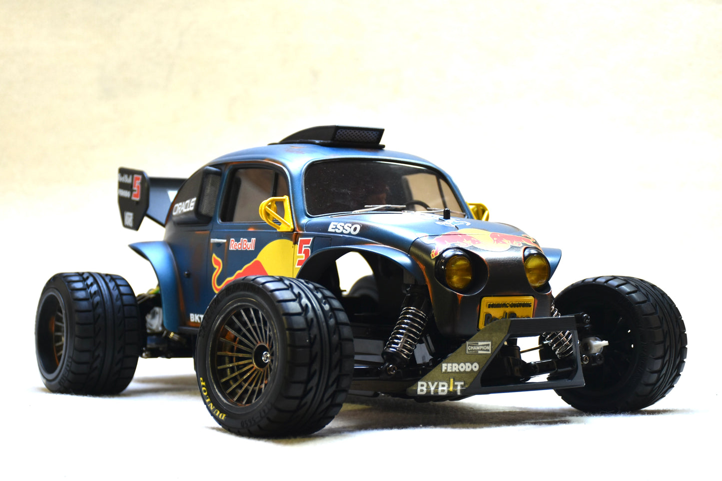 REDBUG 3  - Custom-Built Tamiya Blitzer Beetle – 1/10 RC Buggy (RED BULL LIVERY)