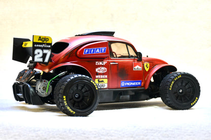 FERRAGEN #5 - Custom-Built Tamiya Blitzer Beetle – Ferrari 643 theme -  1/10 RC Buggy
