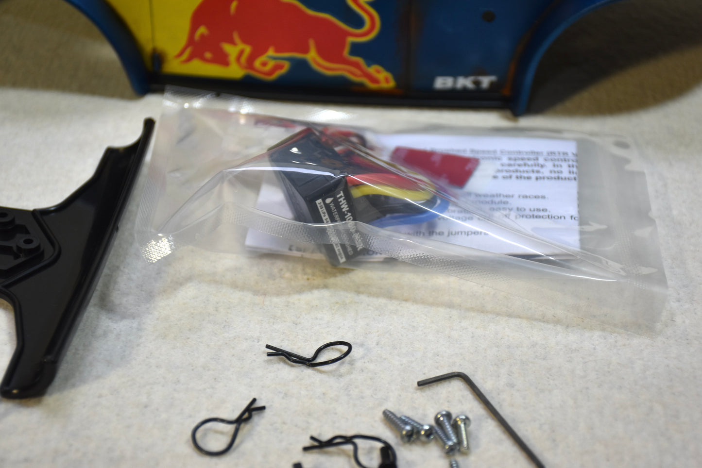 REDBUG  - Custom-Built Tamiya Blitzer Beetle – 1/10 RC Buggy (RED BULL LIVERY)