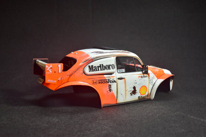 Tamiya Sand Scorcher 1/10 Custom Painted Body – Finished with Driver Figure (BUGLAREN)