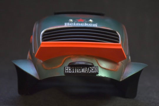 Tamiya Sand Scorcher 1/10 Custom Painted Body – Finished with Driver Figure (HEINEWAGEN)