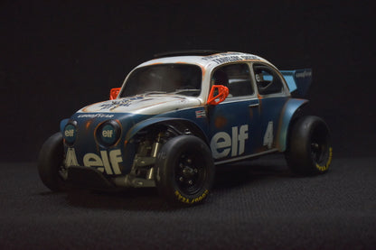 Tamiya Sand Scorcher 1/10 Custom Painted Body – Finished with Driver Figure (Tyrrell p34 tribute)