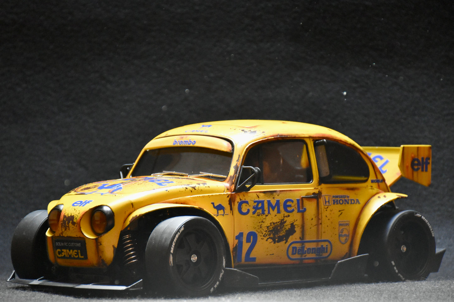 Tamiya Custom-Built STREET Blitzer Beetle (CAMEL LIVERY #2) – 1/10 RC (Tamiya BT-01 Chassis)