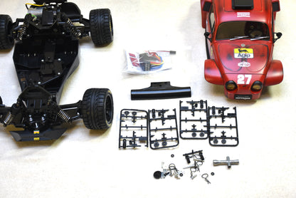 FERRAGEN #5 - Custom-Built Tamiya Blitzer Beetle – Ferrari 643 theme -  1/10 RC Buggy