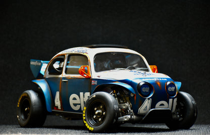 Tamiya Sand Scorcher 1/10 Custom Painted Body – Finished with Driver Figure (Tyrrell p34 tribute)