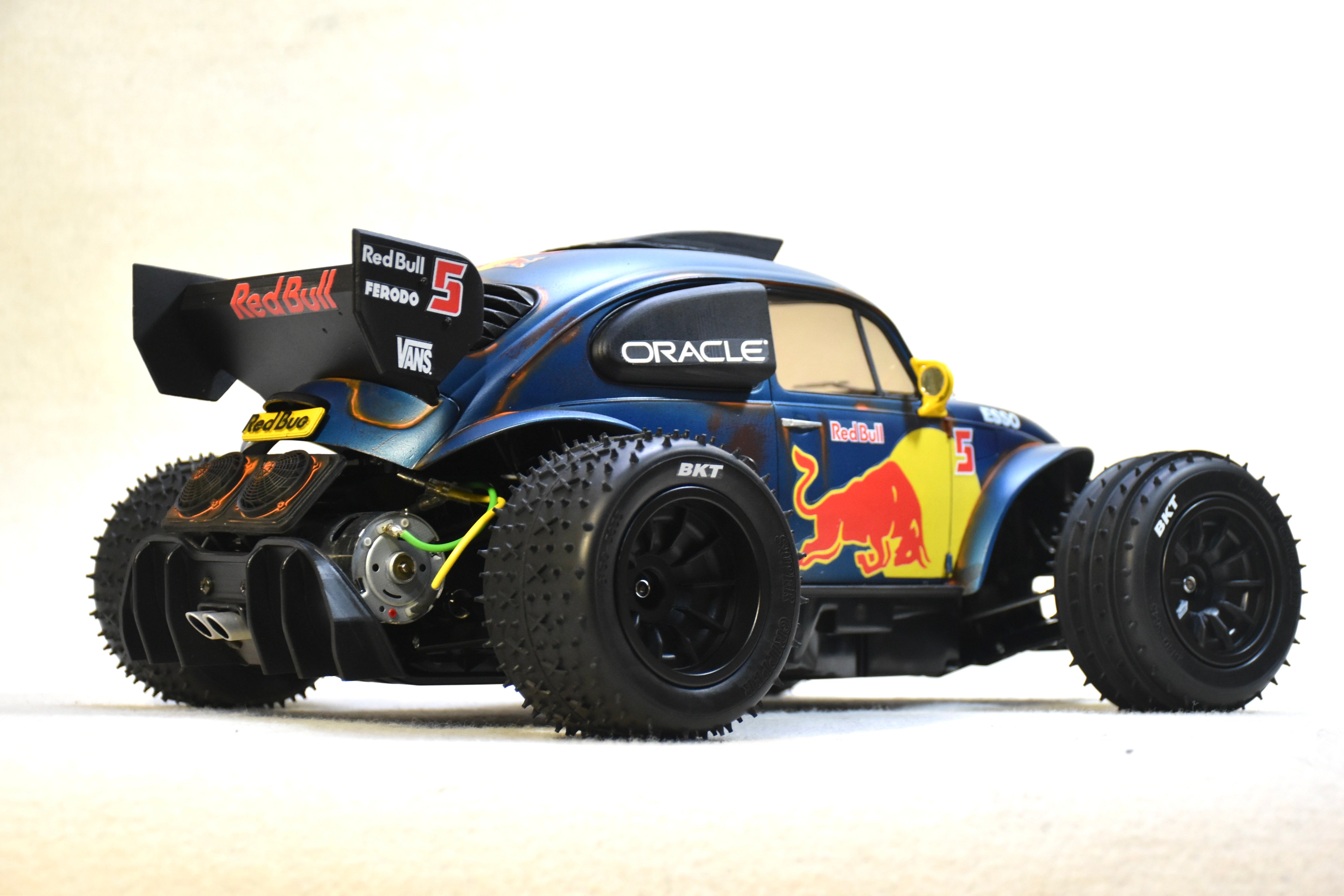 REDBUG - Custom-Built Tamiya Blitzer Beetle – 1/10 RC Buggy (RED