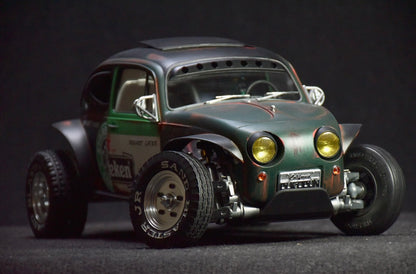 Tamiya Sand Scorcher 1/10 Custom Painted Body – Finished with Driver Figure (BUGOBLIN)