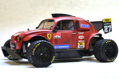 FERRAGEN #5 - Custom-Built Tamiya Blitzer Beetle – Ferrari 643 theme -  1/10 RC Buggy