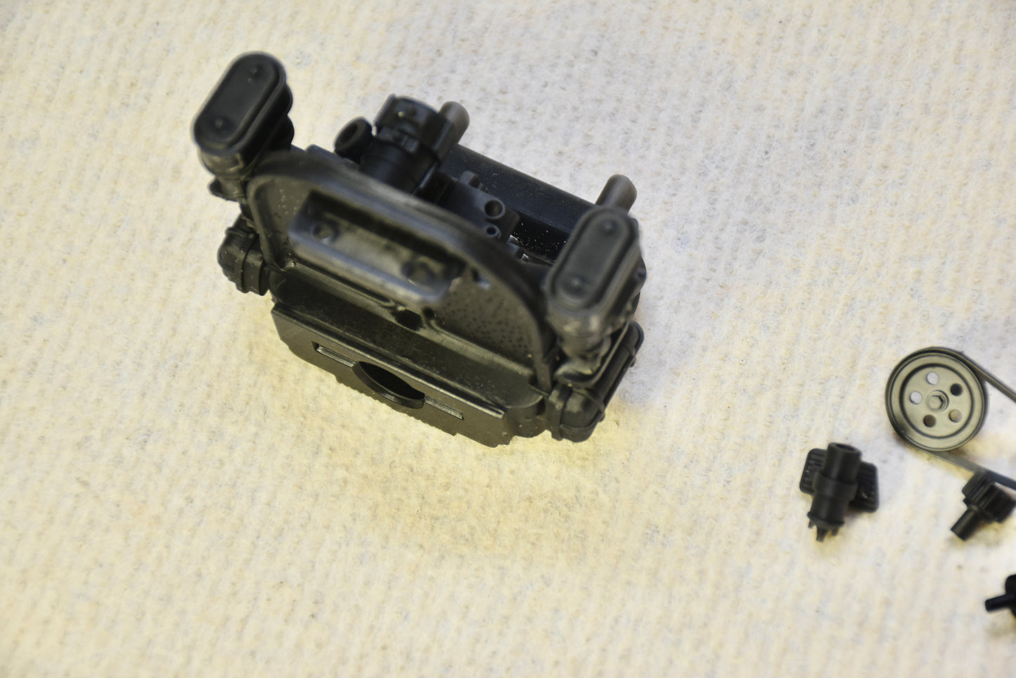 GENERIC 1/10 Scale Volkswagen BEETLE engine -  RC Custom Resin Upgrade Part
