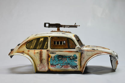 Tamiya Sand Scorcher 1/10 Custom Painted Body – Finished with Driver Figure (2SEXY4U)