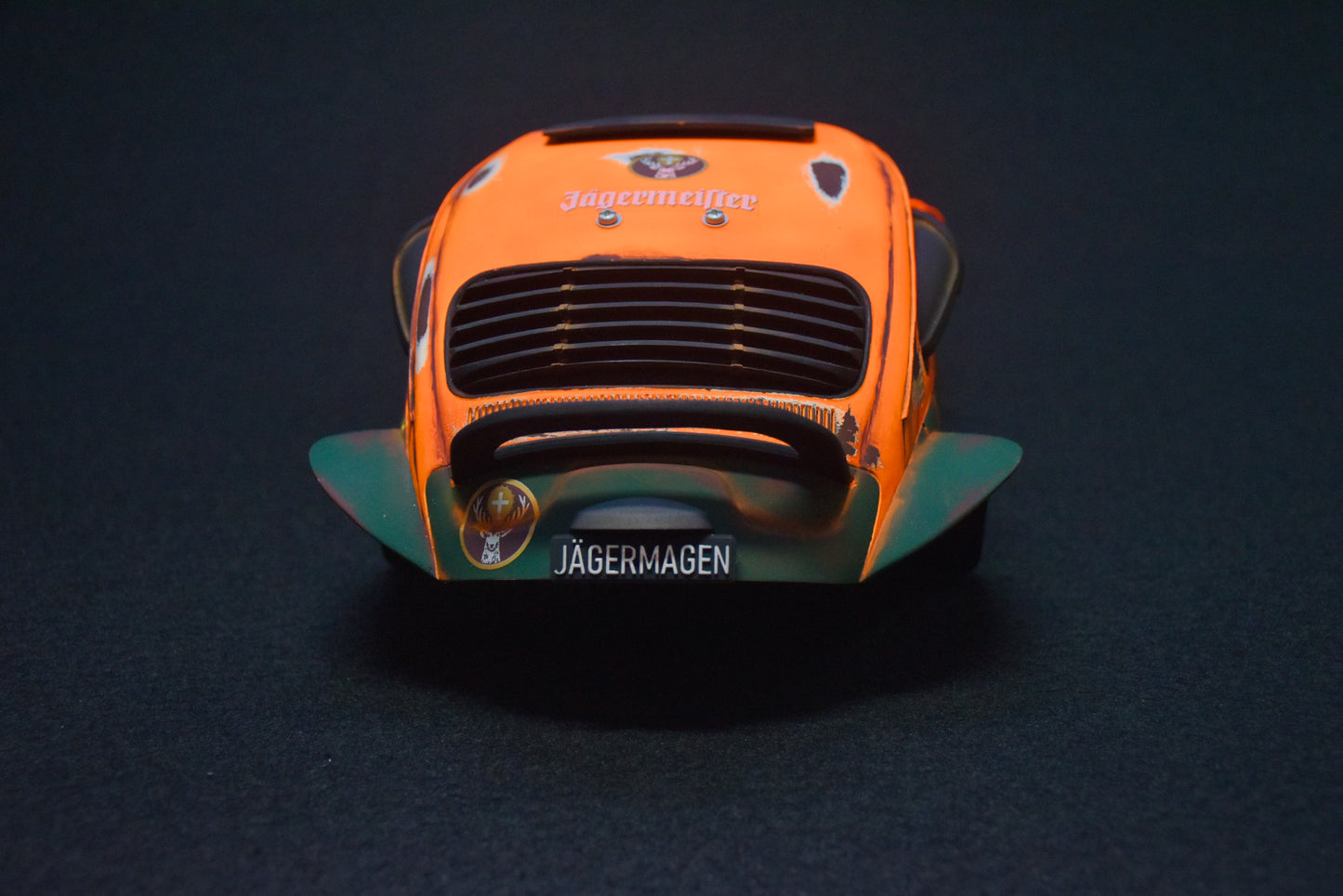 Tamiya Sand Scorcher 1/10 Custom Painted Body – Finished with Driver Figure (JAGERMAGEN)