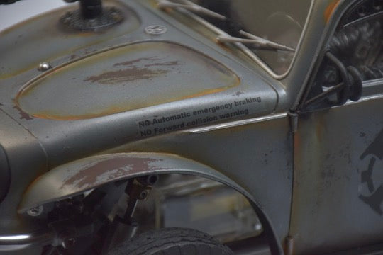 Tamiya Sand Scorcher 1/10 Custom Painted Body – Finished with Driver Figure (DYSTOPIC)